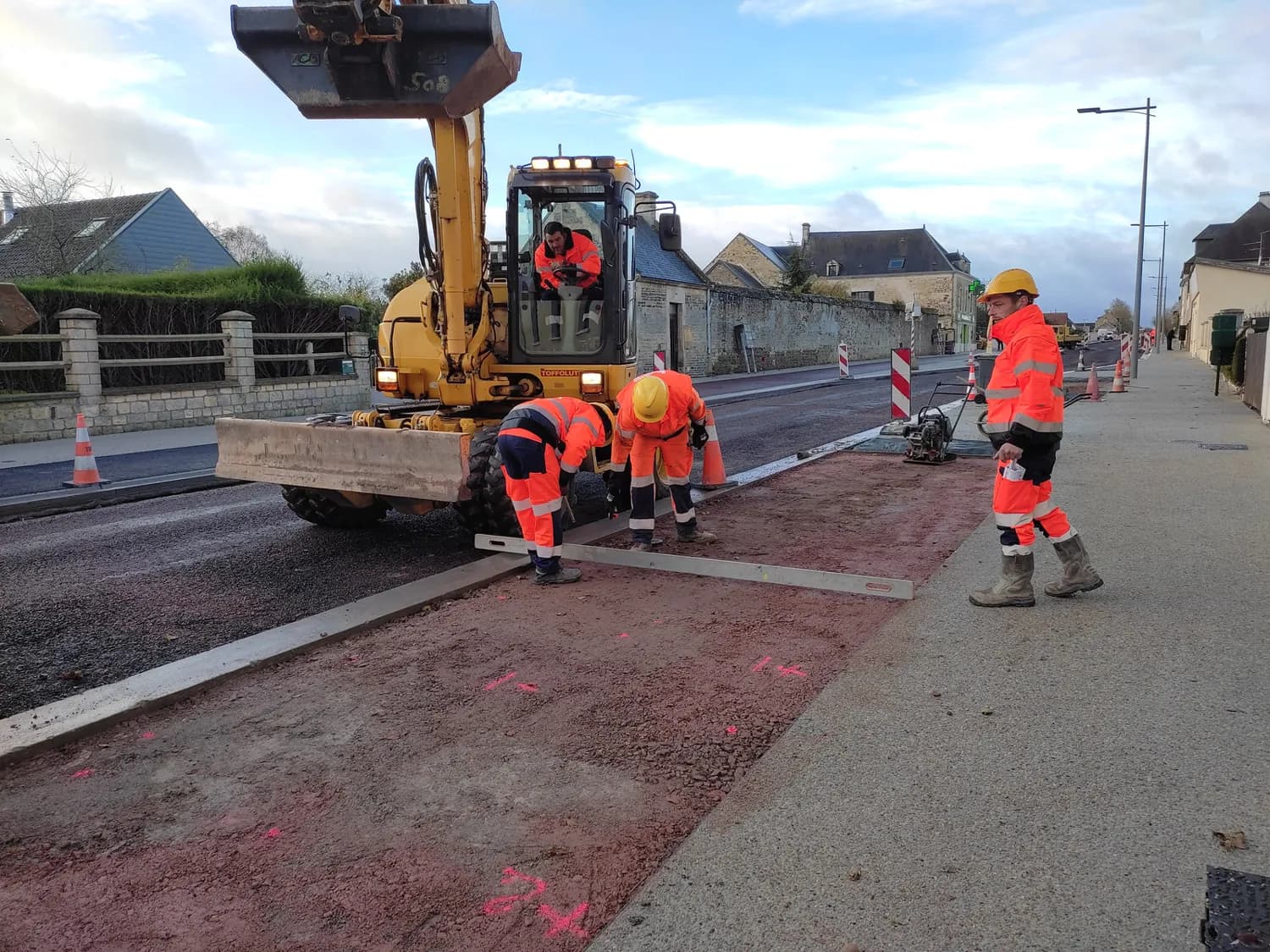 Chantier Toffolutti — Assainissement